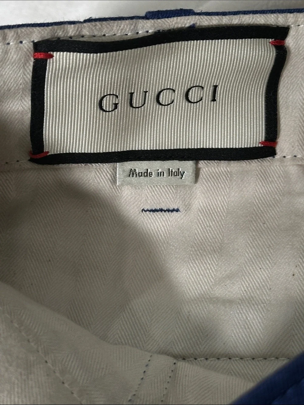 Gucci tailored navy